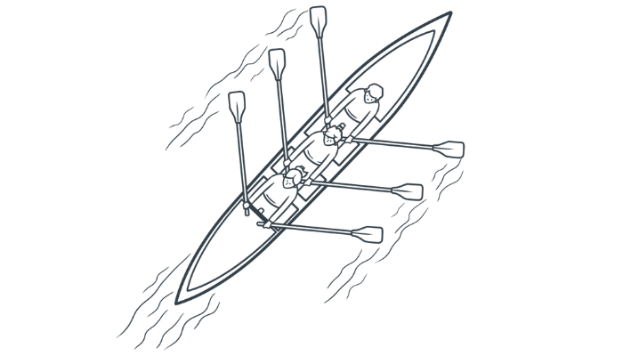 Harneys people bicycle with 5 people riding